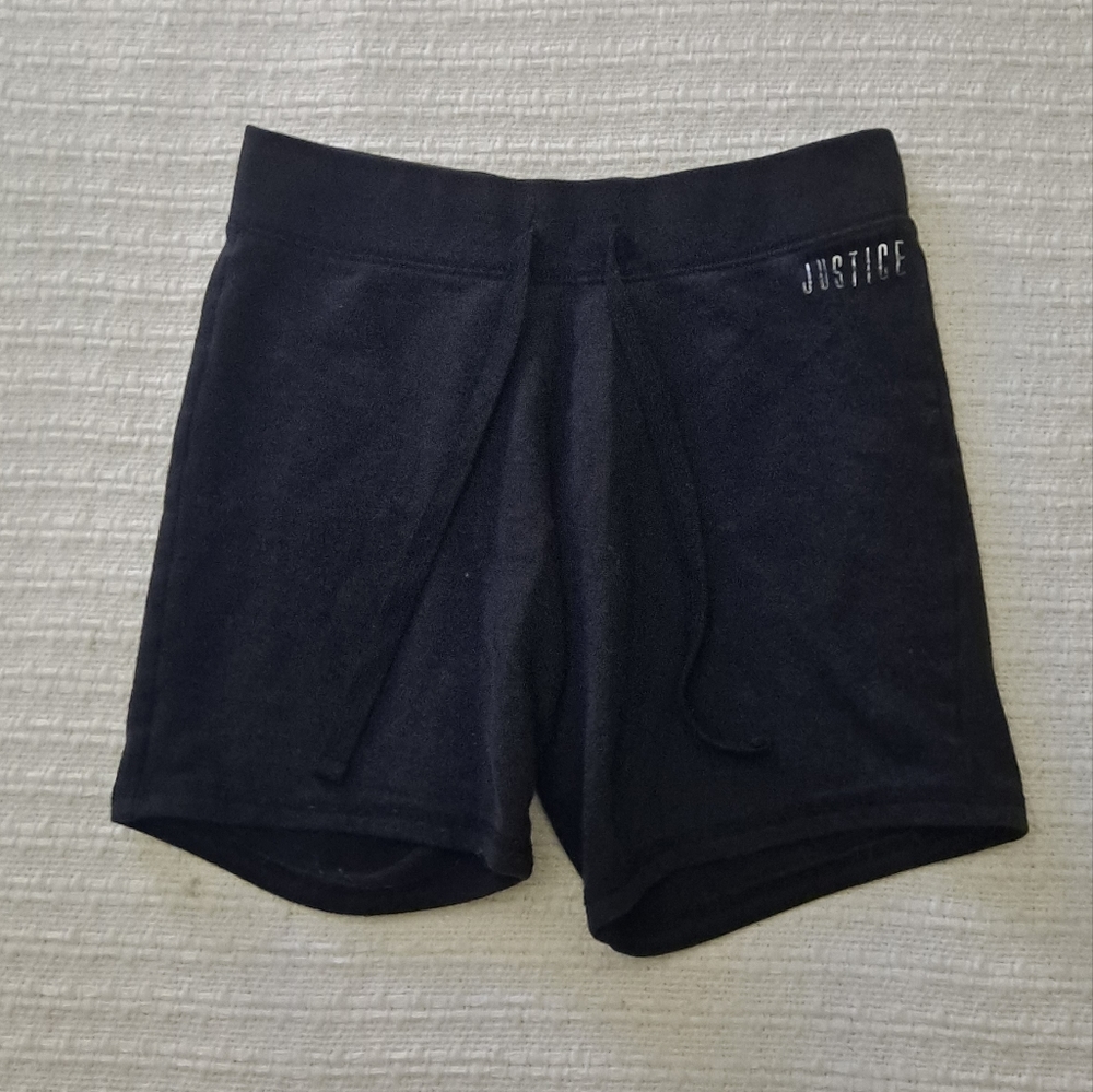 Justice Black Shorts